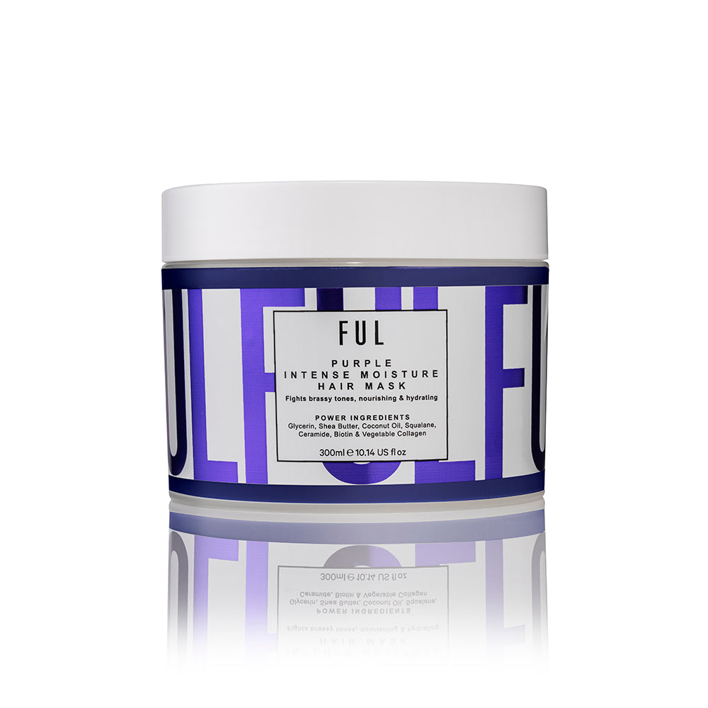 FUL, FUL London, FUL Purple Hair Mask, Purple Hair Mask, FUL Purple Intense Moisture Hair Mask, Is A Purple Hair Mask Better Than Purple Shampoo, Best Hair Mask, Best Purple Hair Mask