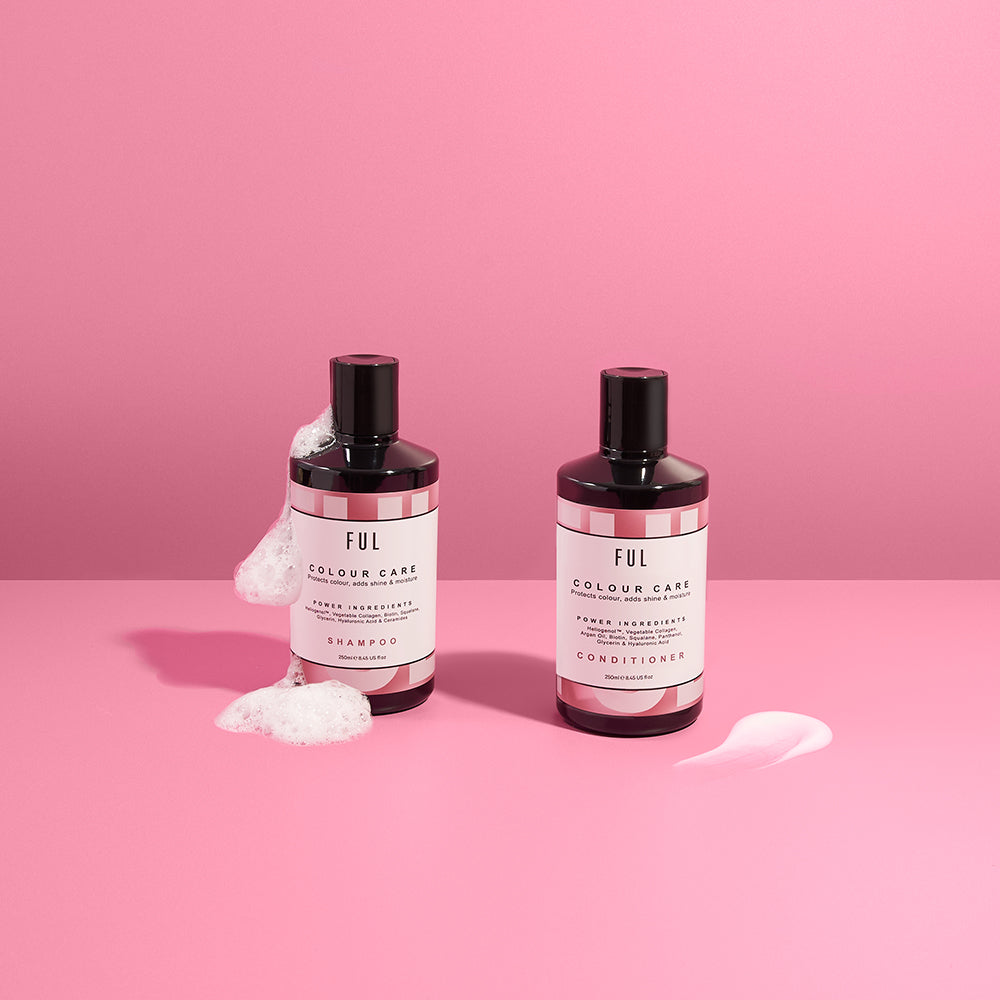 FUL, FUL London, Best Shampoo And Conditioner To Maintain Coloured Hair, Best Shampoo, Best Conditioner, Best Shampoo And Conditioner, Coloured Hair, Dyed Hair, Coloured Hair Shampoo, Coloured Hair Conditioner