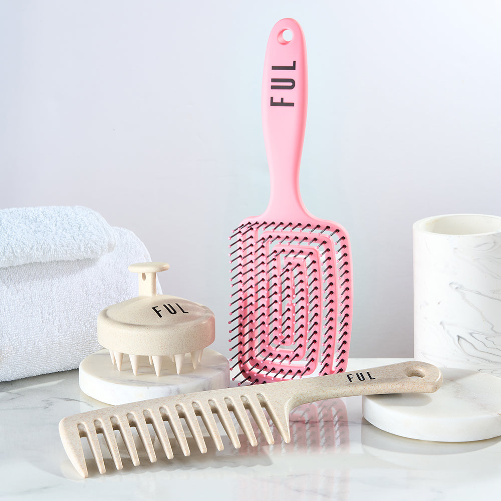 FUL, FUL London, FUL Wide Tooth Comb, Wide Tooth Comb, Why We Love The Wide Tooth Comb