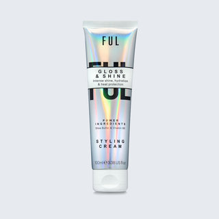 Tube of FUL Gloss & Shine Styling Cream on a light gray background