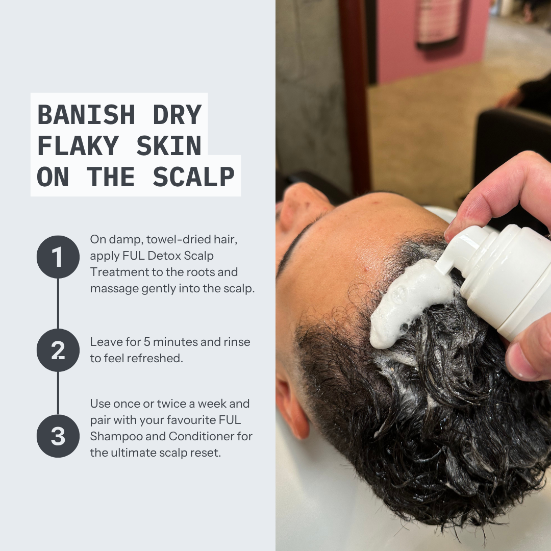 FUL Detox Scalp Treatment 150ml– Relief for Dry, Flaky or Itchy Scalps | Clarifying & Hydrating
