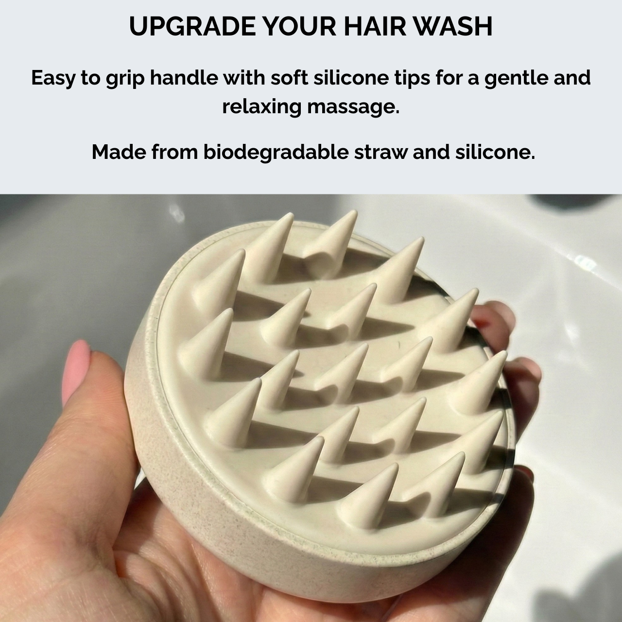 FUL Scalp Massager Brush – Silicone Exfoliator for Hair Growth, Flakes & Deep Cleansing