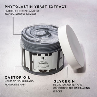 FUL, FUL London, FUL Charcoal Hair Mask, Charcoal Hair Mask