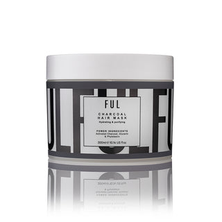 FUL, FUL London, Hair Products For Oily Hair, Oily Hair, FUL Charcoal Purifying Shampoo, FUL Charcoal Hair Mask, Hair Mask