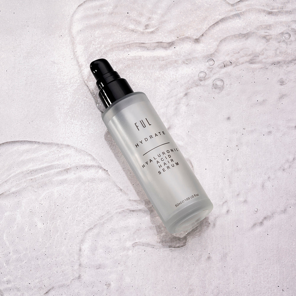 FUL, FUL London, Best Products For A Very Dry Scalp, Very Dry Scalp, FUL Hyaluronic Acid Hair Serum, FUL Detox Scalp Treatment, FUL Intense Moisture Hair Mask, FUL Scalp Massager Shampoo Brush