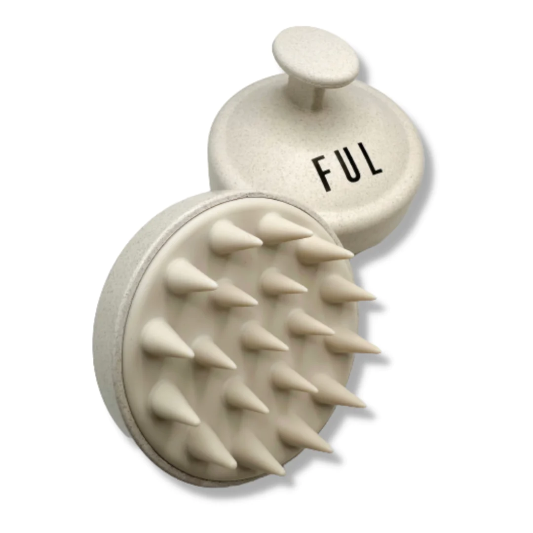 FUL, FUL London, FUL Scalp Massager, FUL Scalp Massager Shampoo Brush, How To Use A Scalp Massager