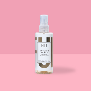 FUL, FUL London, FUL Styling Spray, How to Curl Just The Ends Of Your Hair, How To Curl Your Hair