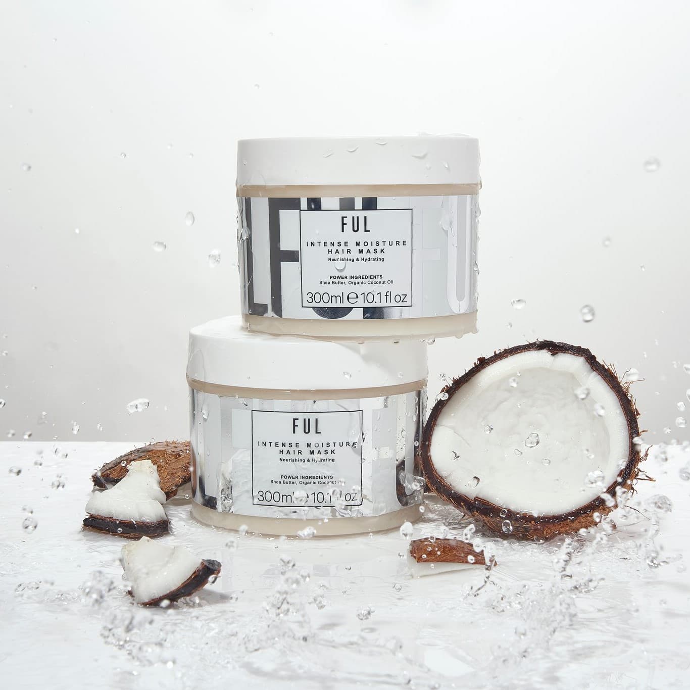 FUL, FUL London, Coconut Oil, Coconut Oil For Hair, FUL Intense Moisture Hair Mask, Hair Mask, FUL Hair Mask, Coconut Oil Hair Mask, Coconut Oil Mask