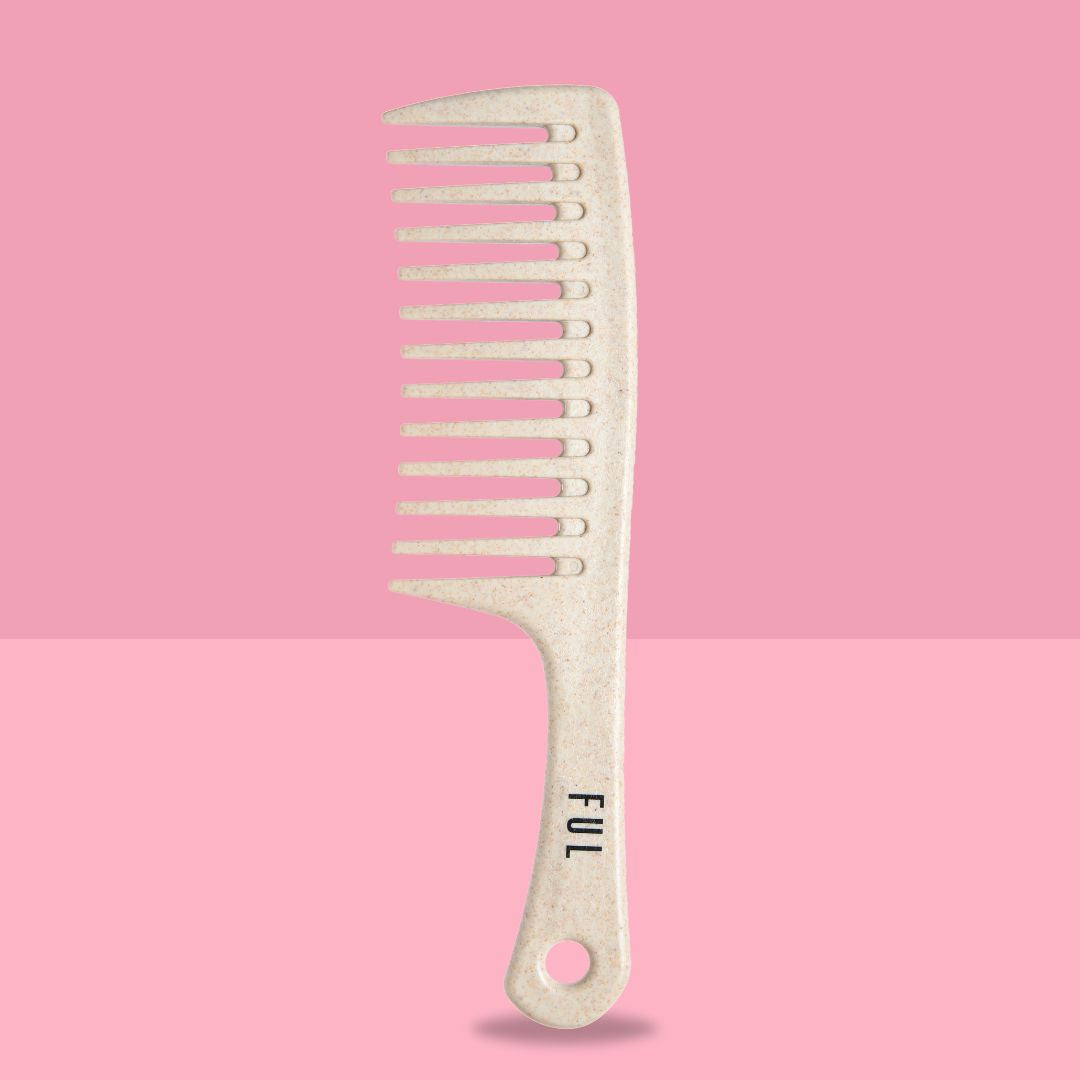 Wide tooth brush for curly hair on sale