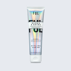 Tube of FUL Gloss & Shine Styling Cream on a light gray background