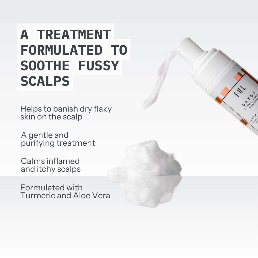 FUL Detox Scalp Treatment 150ml– Relief for Dry, Flaky or Itchy Scalps | Clarifying & Hydrating
