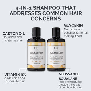 All Rounder Shampoo & Conditioner Set