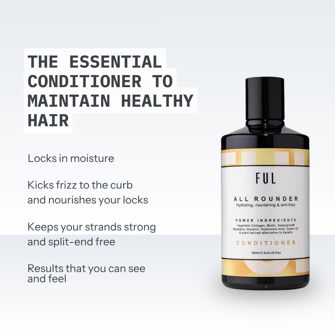 FUL All-Rounder Conditioner 250ml – Moisturising Sulphate-Free Care for Dry, Frizzy Hair