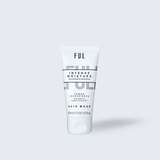 FUL Intense Moisture hair mask tube on a white background