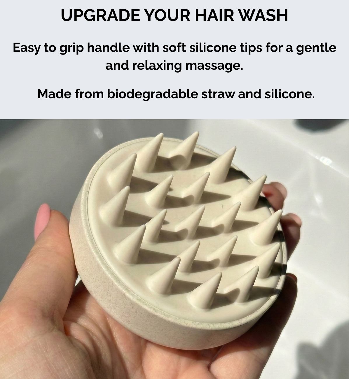 FUL Scalp Massager Brush – Silicone Exfoliator for Hair Growth, Flakes & Deep Cleansing