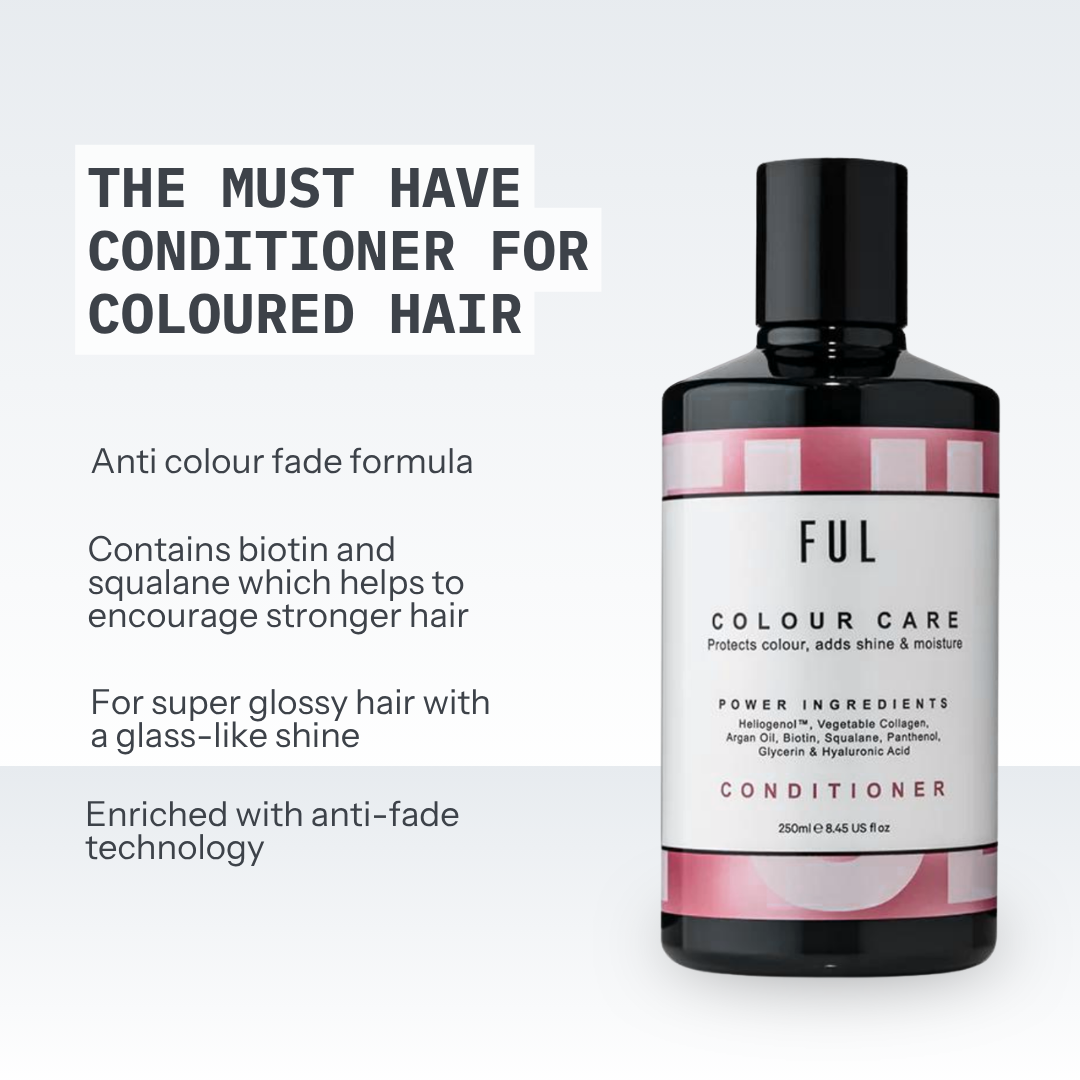FUL Colour Care Conditioner 250ml – Nourishing Formula for Coloured Hair | Colour Protect & Glossy Shine