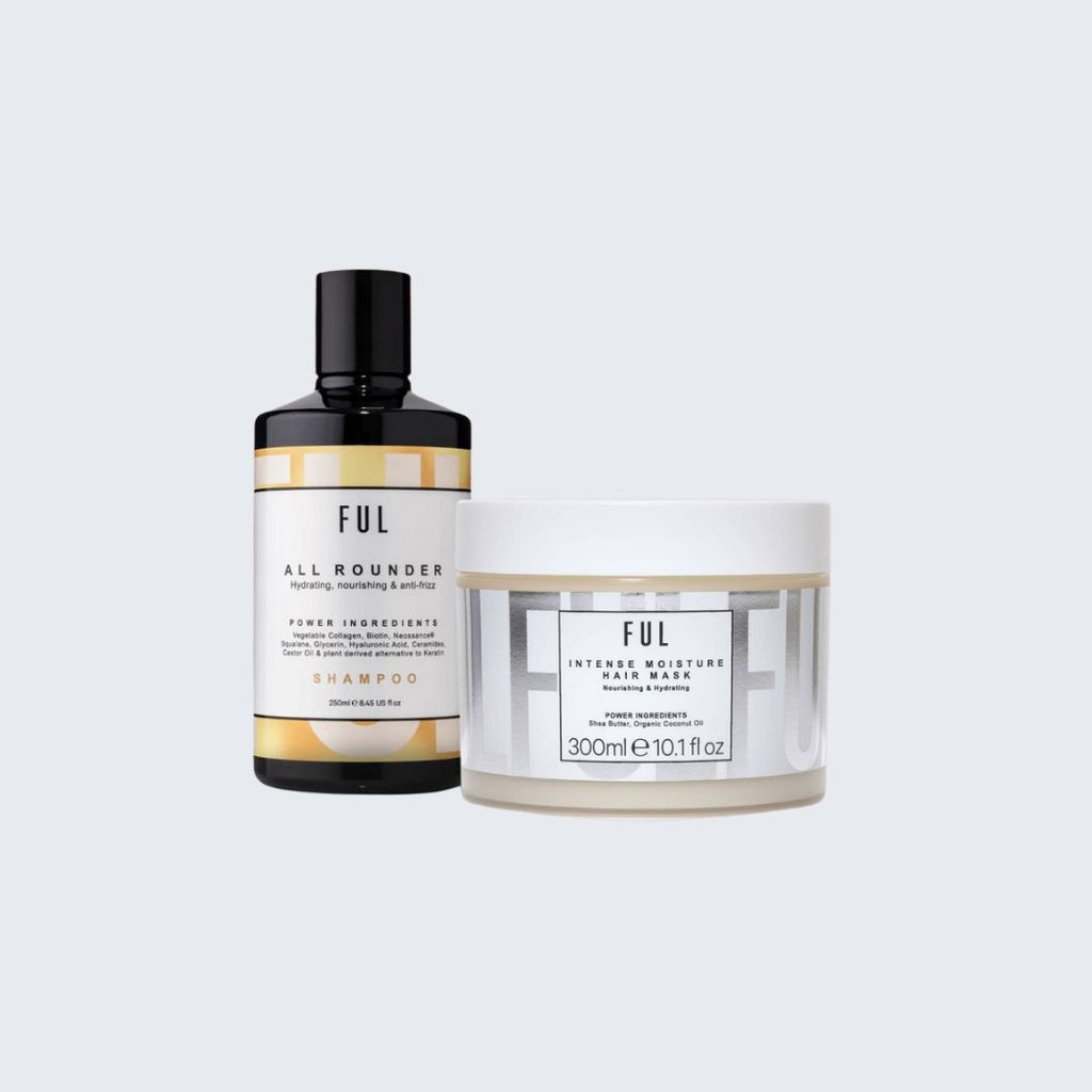 All Rounder Shampoo & Intense Moisture Hair Mask Bundle