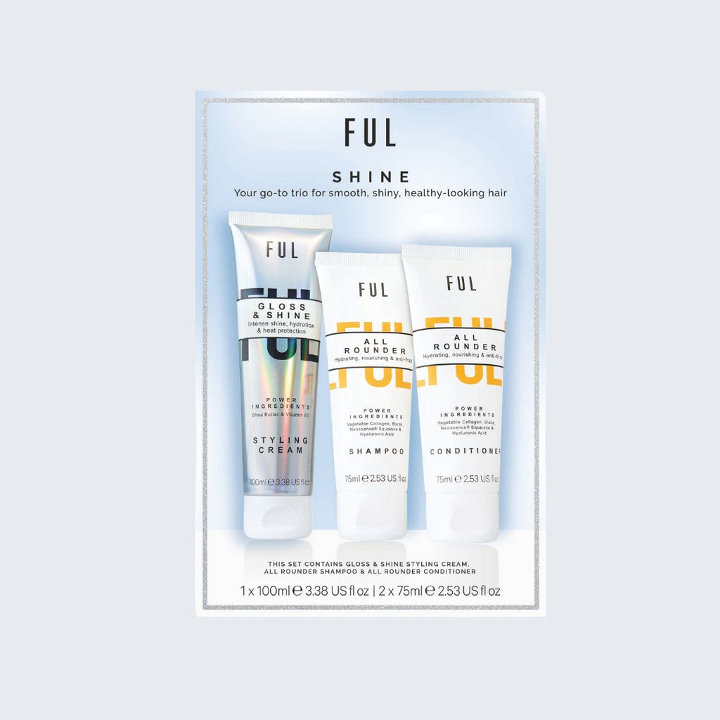 Shine Set – Smooth Shiny Healthy Looking Hair